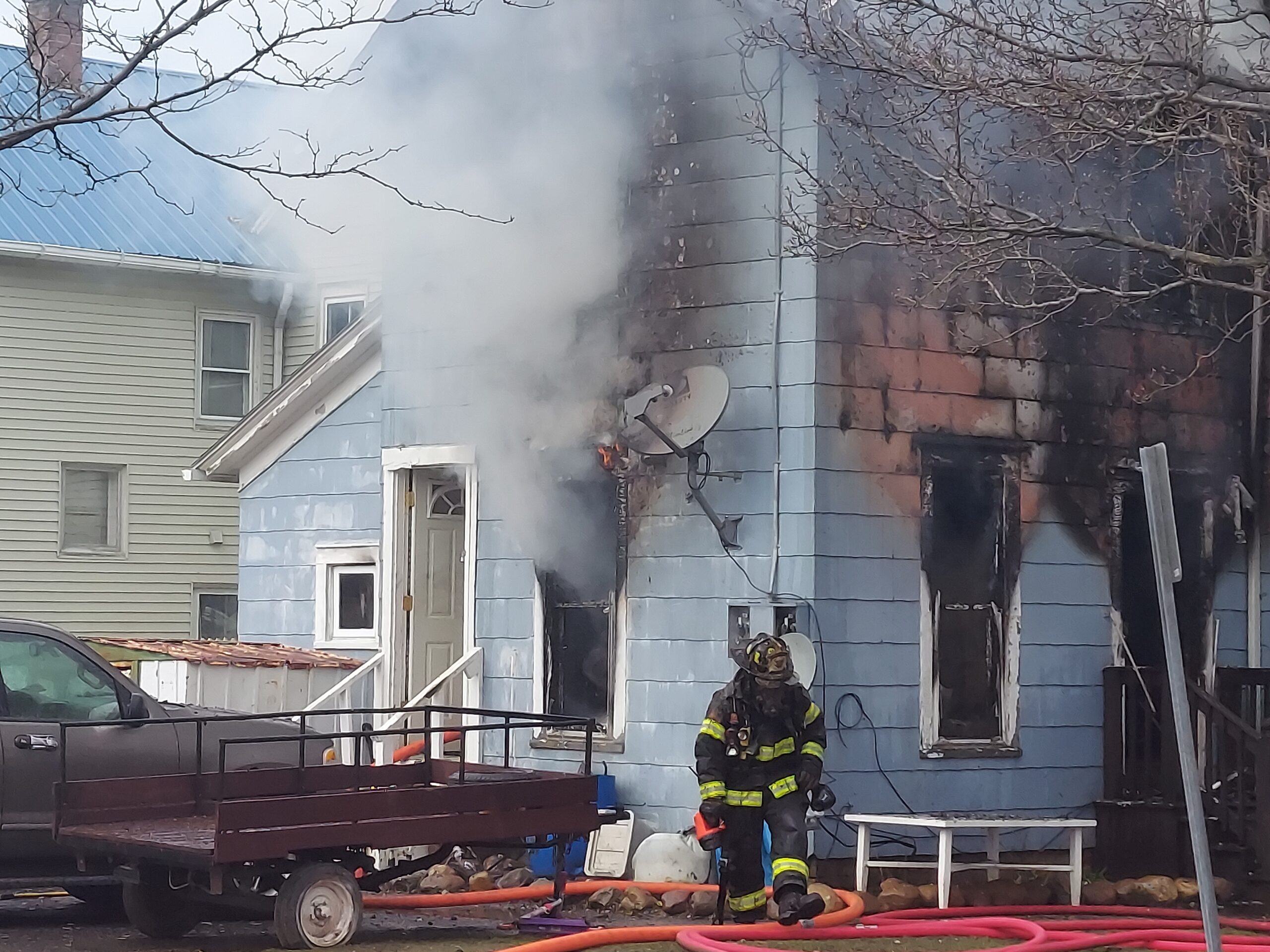 Cause sought after Dunkirk home damaged | News, Sports, Jobs - Vimarsana News
